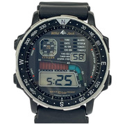 CITIZEN メンズ時計 ウインドジャック デジタル クォーツ腕時計