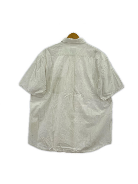 STUSSY 半袖シャツ USA製 白 (XL)