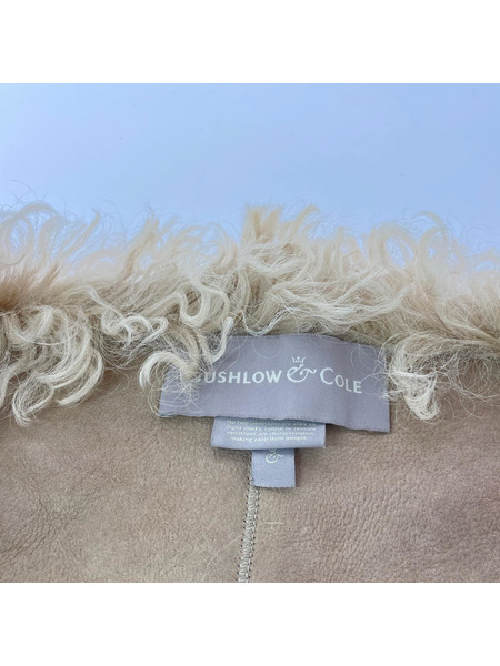 ソノ他 gushlow&cole シープスキン ショール、イングランド製