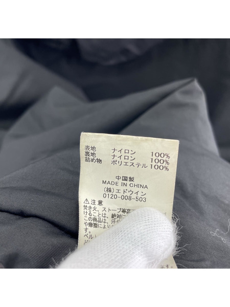 ALPHA ダウンベスト 黒 (L)