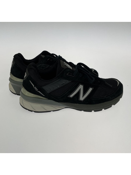 NEW BALANCE USA製 M990BK5 黒 27cm