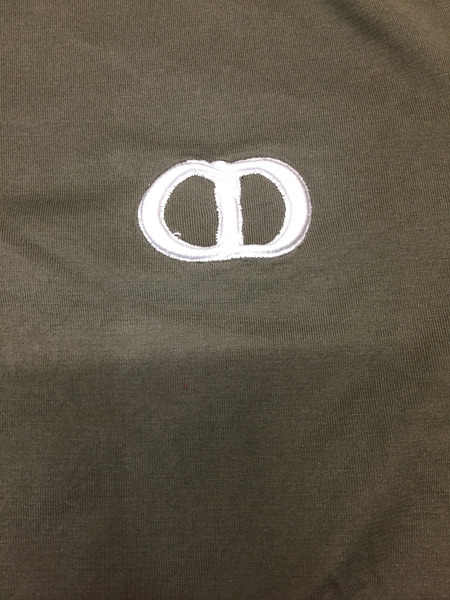 DIOR 22SS CD ICON S/S TEE アイコン刺繍Tee XL カーキ 013J600A0677