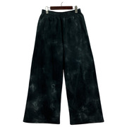 ensou. Tye-dye Wide Sweat pants ブラック (L)