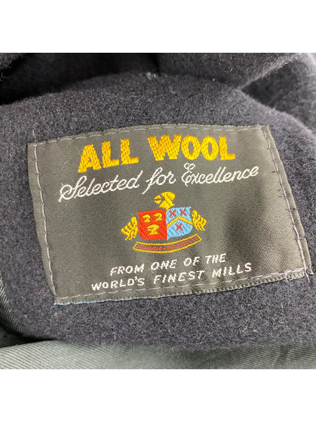 ジャケット MAITLAND OF ENGLAND ウール ロングコ-ト 紺