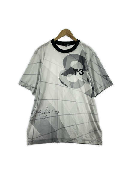 Y-3 半袖Tシャツ・カットソー MESH FOOTBALL SHIRT SIZE:M