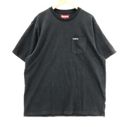 Supreme ポケットTシャツ L 黒