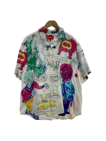 Supreme 20SS Daniel Johnston Rayon S/S Shirt