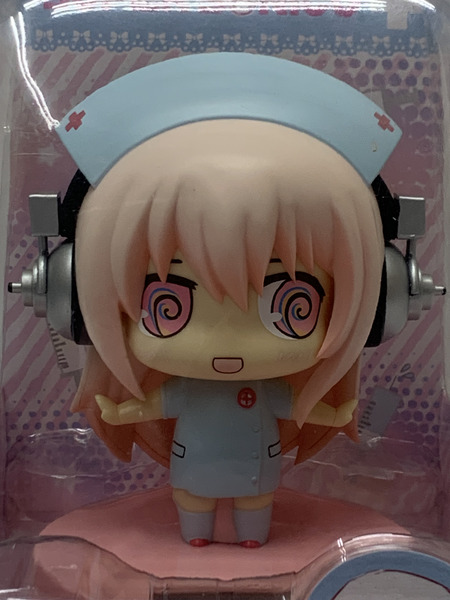 すーぱーそに子 ゆらゆらソーラー そに子 水色ナース ＃1 未開封 SUPER SONICO