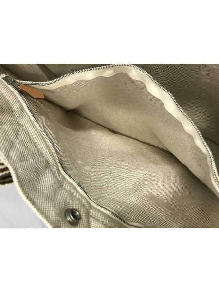 トートバッグ HERMES ニューフールトゥMM ベージュ