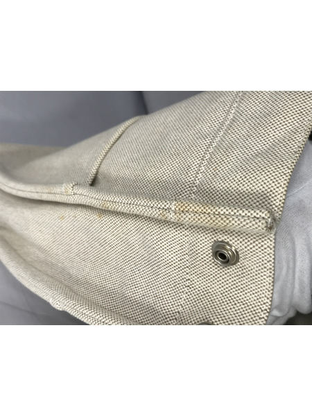 トートバッグ HERMES ニューフールトゥMM ベージュ