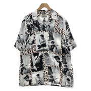 WACKO MARIA×LARRY CLARK TULSA SS HAWAIIAN SHIRT LEOPRAD L