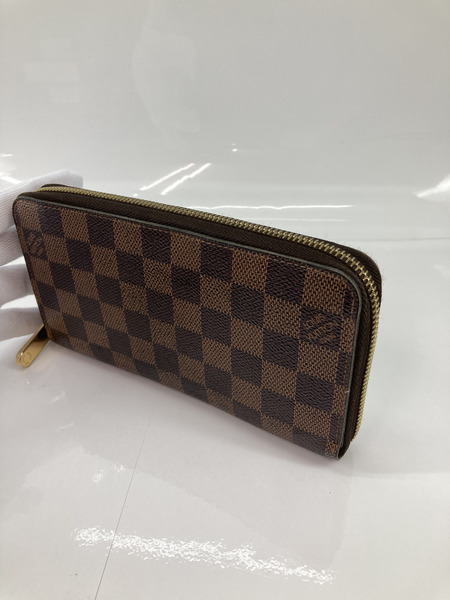 長財布 LOUIS VUITTON/旧ジッピー・ウォレット ダミエ エベヌ 