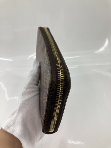 長財布 LOUIS VUITTON/旧ジッピー・ウォレット ダミエ エベヌ 