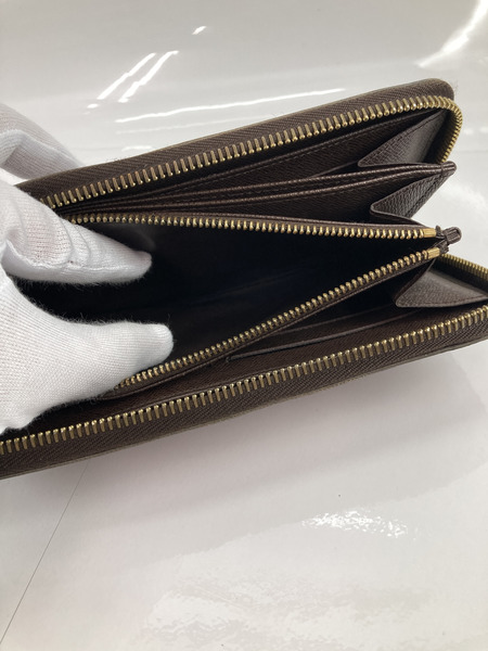 長財布 LOUIS VUITTON/旧ジッピー・ウォレット ダミエ エベヌ 