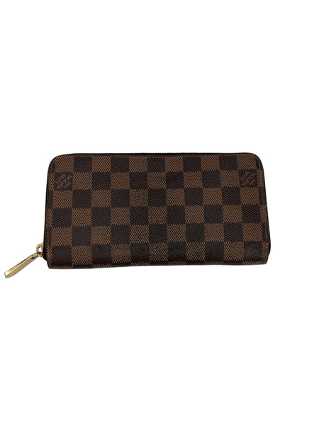 長財布 LOUIS VUITTON/旧ジッピー・ウォレット ダミエ エベヌ 