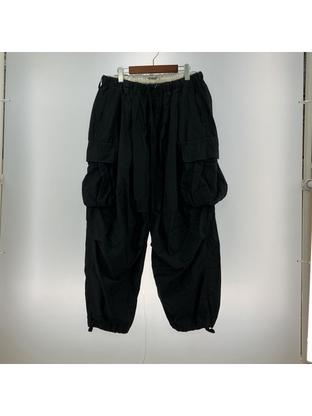 COOTIE/Error Fit Cargo Easy Pants/L/BLK