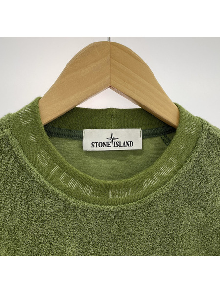 STONE ISLAND スウェット・トレーナー 20SS センターロゴ パイル地スウェット S 7615652E3