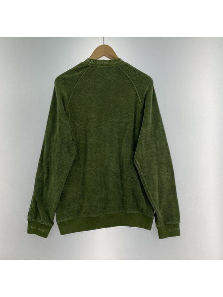 STONE ISLAND スウェット・トレーナー 20SS センターロゴ パイル地スウェット S 7615652E3