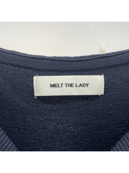 長袖ワンピース MELT THE LADY ジェリーフィッシュロングワンピース