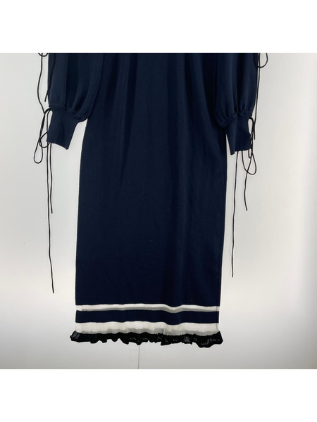 長袖ワンピース MELT THE LADY ジェリーフィッシュロングワンピース