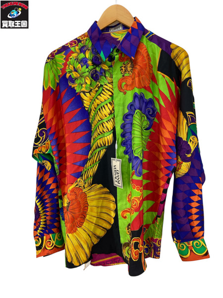 メンズラグ衣料 VERSACE 総柄シャツ