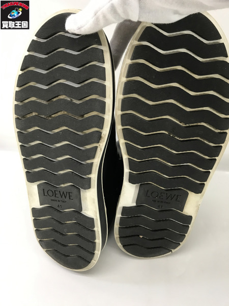 LOEWE チェルシーブーツ 黒（41）