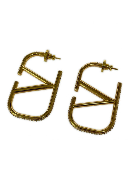 VALENTINO ソノ他 Vロゴ シグネチャー メタルピアス