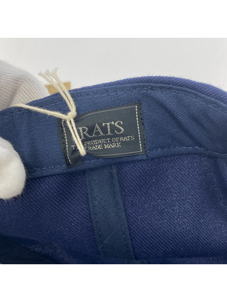 RATS 24SS EMBROIDERY CAP WAY OF LIFE ネイビー 24'SPA-0102