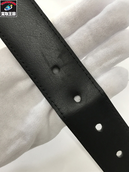 LV レザーベルト 黒 (85/34)[値下]