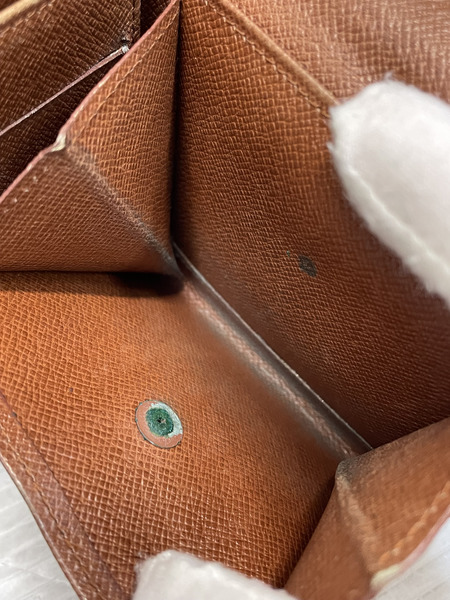 LOUIS VUITTON モノグラム ポルト ビエ カルトクレディ モネ M61665 8910N