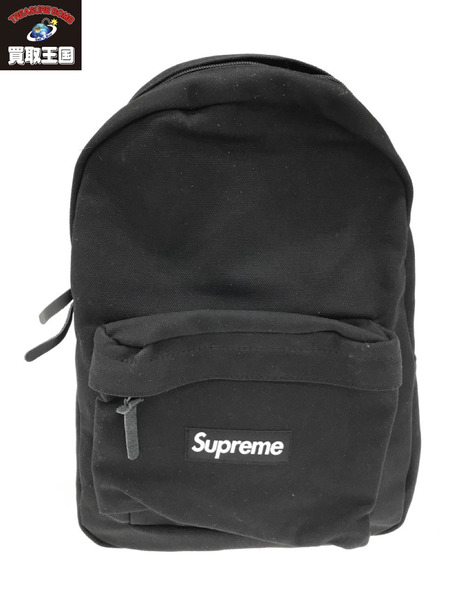 Supreme canvas 2024 backpack black