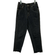 STUSSY デニム・ジーンズ カットオフ テーパード 黒 (M)
