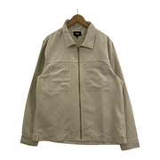 STUSSY　Micro Suede Work Shirt（L)