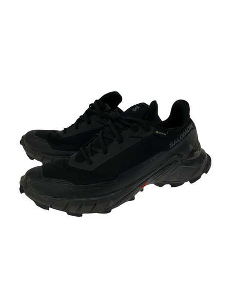 SALOMON ALPHACROSS 5 GORE-TEX トレイルランニングシューズ 27.0㎝ 黒