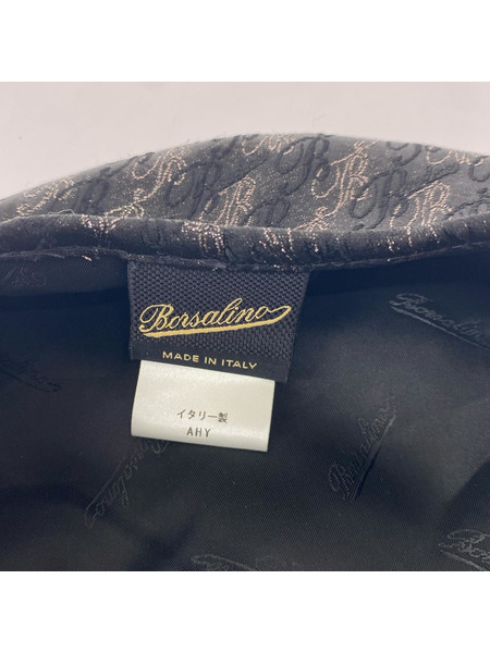 Borsalino キャップ ベレー帽/BLK
