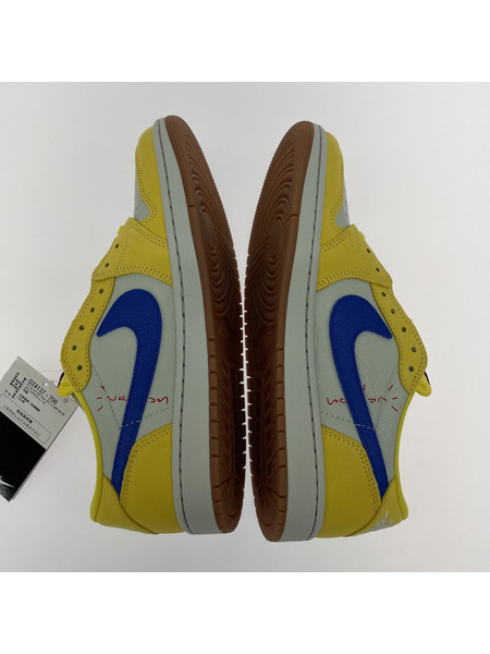 NIKE×Travis Scott/Air Jordan 1 Retro Low OG Canary/27.5cm