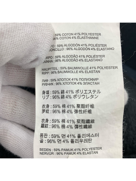 NEW BALANCE 長袖ワンピース プリント(S)ネイビー