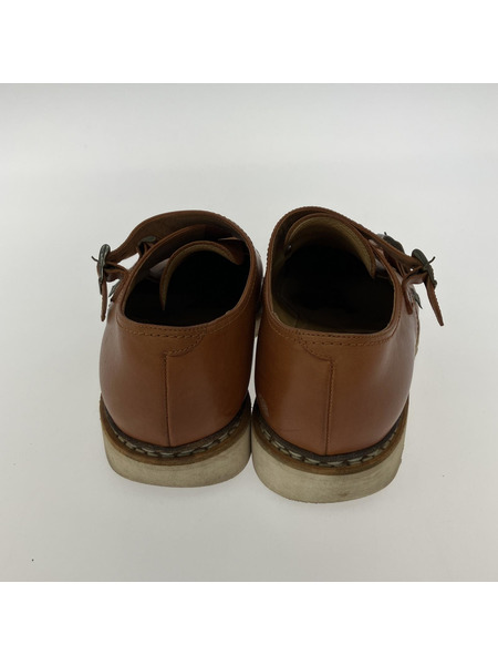 Paraboot パラブーツ WILLIAM SPORT 6132 ダブルモンクストラップ UK8 ブラウン