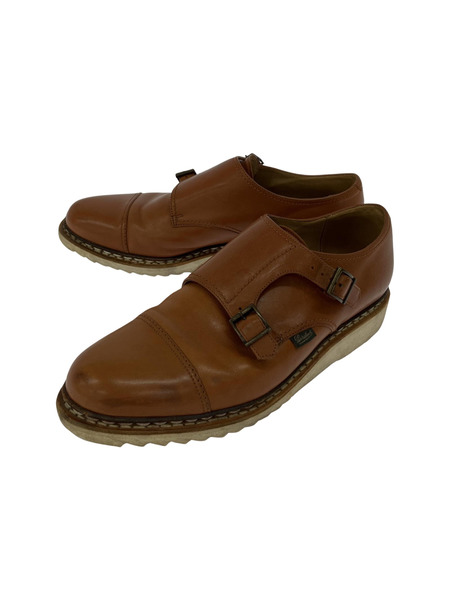 Paraboot パラブーツ WILLIAM SPORT 6132 ダブルモンクストラップ UK8 ブラウン[値下]