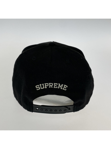 Supreme キャップ 2023SS MOBB DEEP PLATE LOGO CAP BLACK