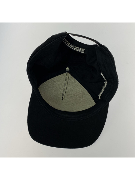 Supreme キャップ 2023SS MOBB DEEP PLATE LOGO CAP BLACK