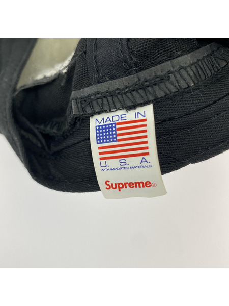 Supreme キャップ 2023SS MOBB DEEP PLATE LOGO CAP BLACK