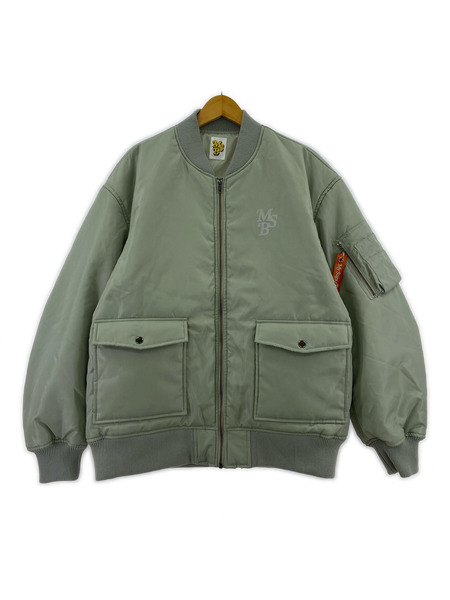 ジャケット MY Sugar Babe MA-1 グレー