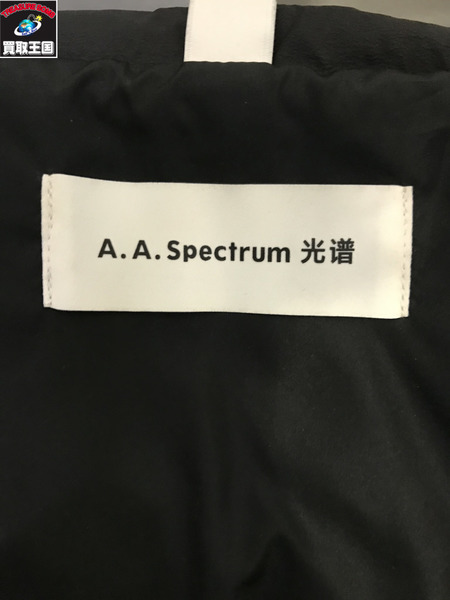 a.a spectrum/モックネック パデッドジャケット