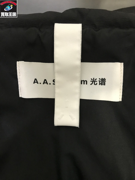 a.a spectrum/モックネック パデッドジャケット