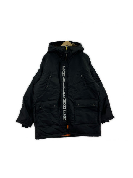 CHALLENGER ミリタリージャケット CLASSIC FLIGHT JACKET BLACK SIZE:L