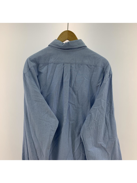 POLO RALPH LAUREN 長袖シャツ CLASSIC FIT L/SBDシャツ XXL BLU[値下]