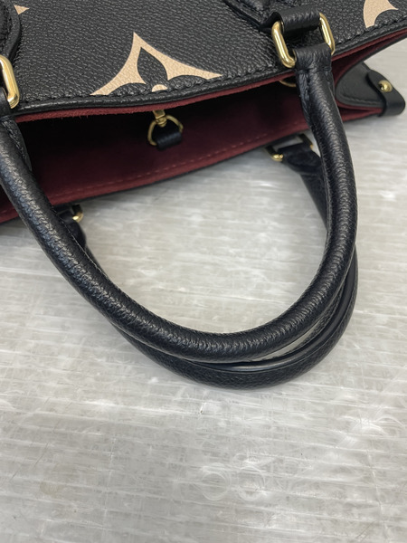 LOUIS VUITTON モノグラム アンプラント オンザゴーPM 2WAYバッグ ブラック