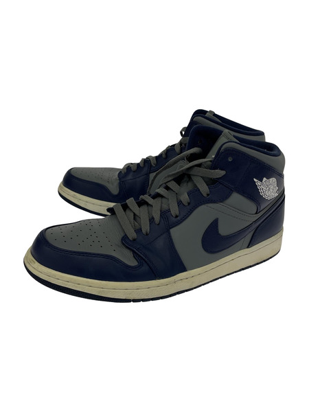 NIKE AIR JORDAN 1 MID GEORGETOWN size28.5 554724-006[値下]