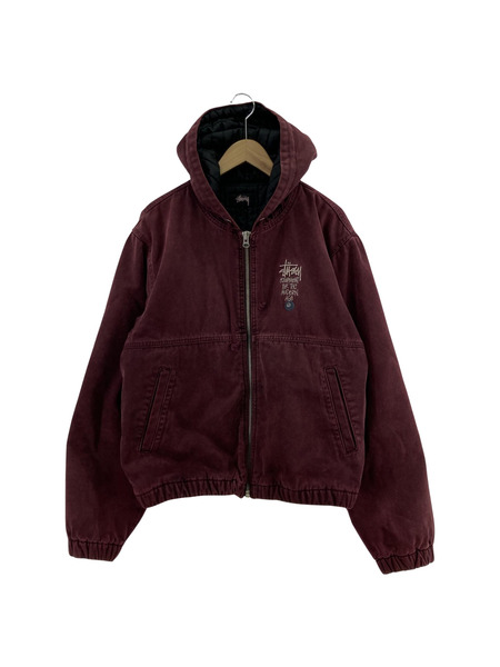 STUSSY CANVAS INSULATED WORK JACKET M